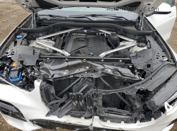 5UXCR6C01P9R78965 2023 BMW X5 White Սալոնի հետևի տեսք