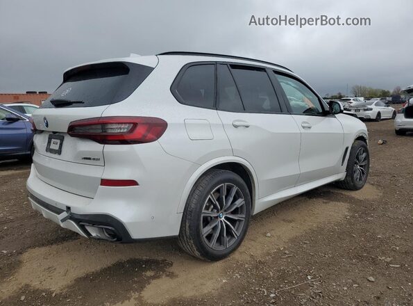 5UXCR6C01P9R78965 2023 BMW X5 White Հետևի աջ
