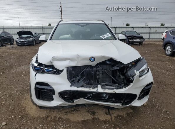 5UXCR6C01P9R78965 2023 BMW X5 White Դիմացի տեսք