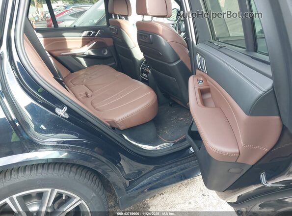 5UXCR6C02L9D09245 2020 BMW X5 Black VIN კოდის სტიკერის ხედი