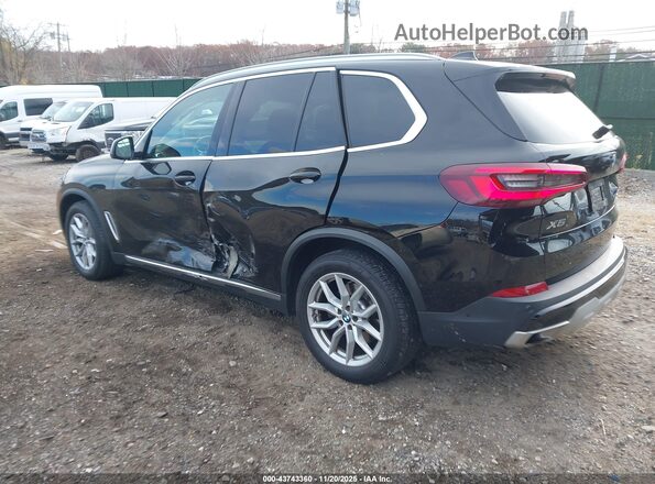 5UXCR6C03N9J16005 2022 BMW X5 Black Trasero izquierdo