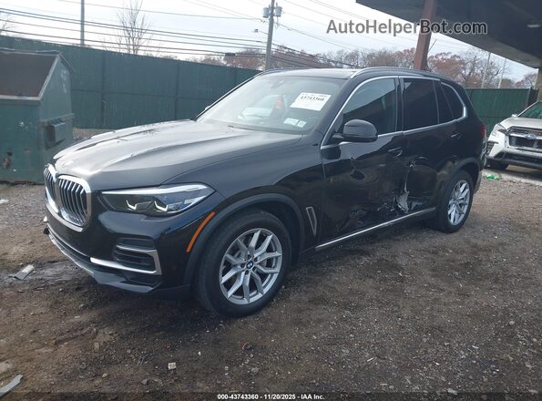 5UXCR6C03N9J16005 2022 BMW X5 Black Vista tres cuartos delantera izquierda