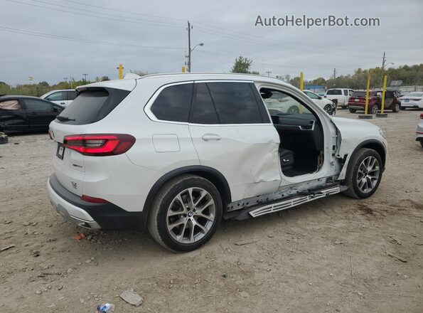 5UXCR6C03P9N53876 2023 BMW X5 White Задня права чверть