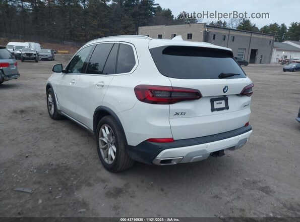 5UXCR6C04M9F10226 2021 BMW X5 White უკანა მარცხენა