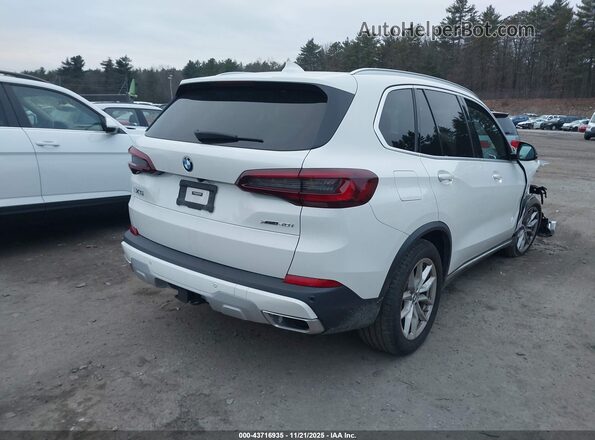 5UXCR6C04M9F10226 2021 BMW X5 White უკანა მარჯვენა