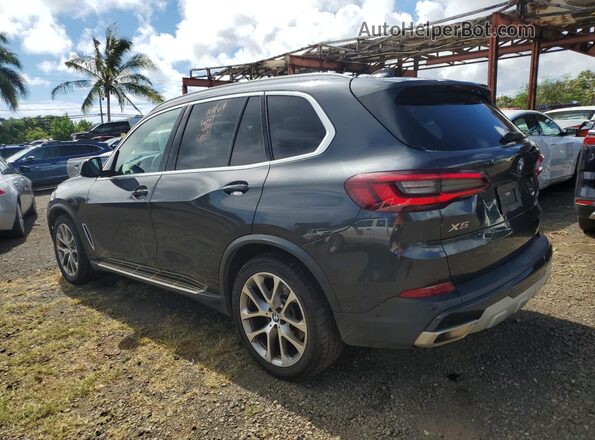 5UXCR6C05P9P19038 2023 BMW X5 Gray Հետևի ձախ