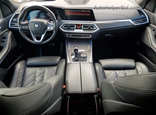 5UXCR6C05P9P19038 2023 BMW X5 Gray Առջևի վահանակի տեսք