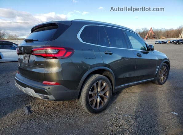 5UXCR6C06M9F36598 2021 BMW X5 Green Rear right
