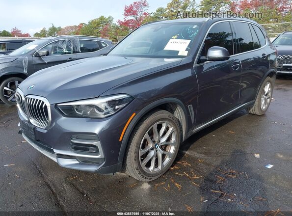 5UXCR6C06N9M28271 2022 BMW X5 Navy Przód lewy