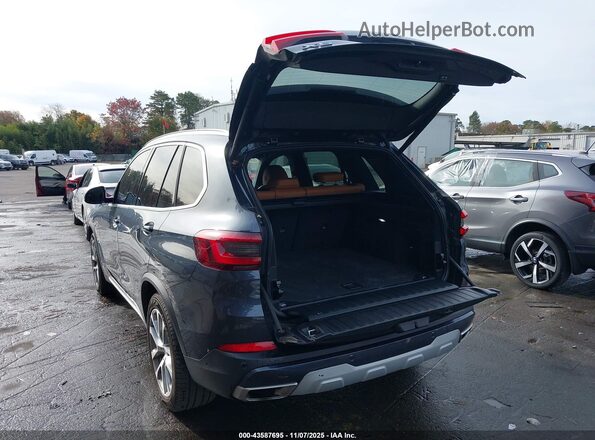 5UXCR6C06N9M28271 2022 BMW X5 Navy Tył lewy