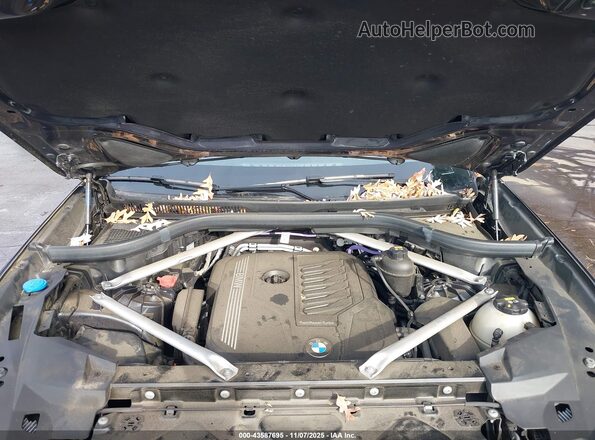 5UXCR6C06N9M28271 2022 BMW X5 Navy Widok z tyłu