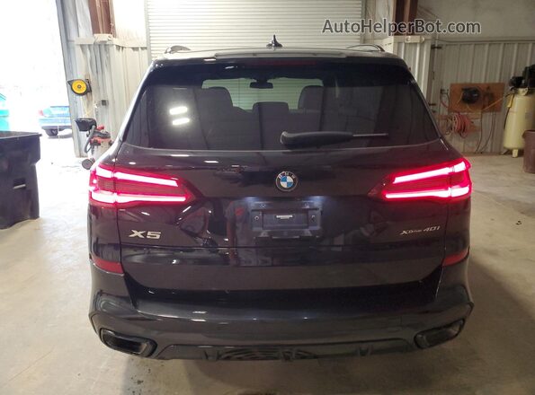 5UXCR6C06P9R96829 2023 BMW X5 Black Rear view