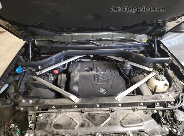 5UXCR6C06P9R96829 2023 BMW X5 Black Engine compartment view