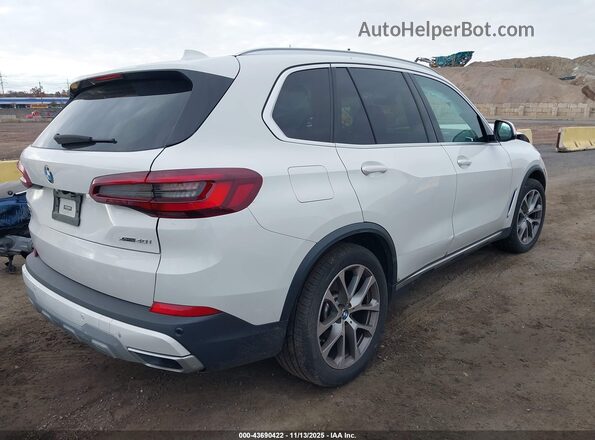 5UXCR6C07M9F36691 2021 BMW X5 White Հետևի աջ