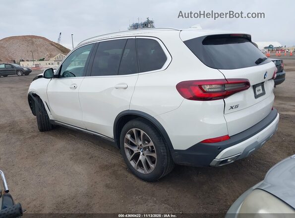 5UXCR6C07M9F36691 2021 BMW X5 White Հետևի ձախ