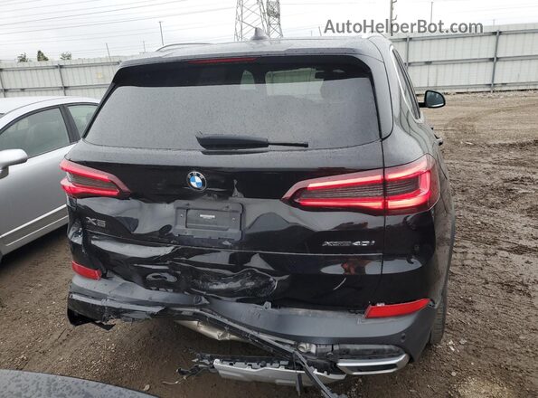 5UXCR6C07M9G41201 2021 BMW X5 Black Հետևի տեսք