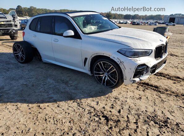 5UXCR6C07N9K05219 2022 BMW X5 White Przód prawy