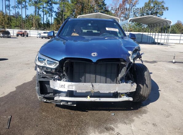 5UXCR6C08P9P10382 2023 BMW X5 Blue Vista frontal