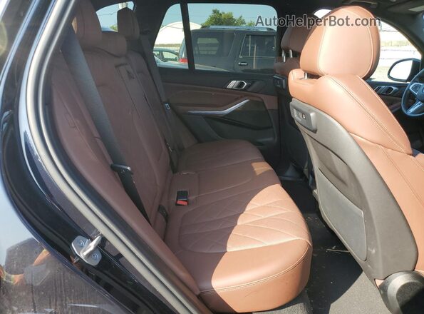 5UXCR6C08P9P77466 2023 BMW X5 Black Vista interior trasera