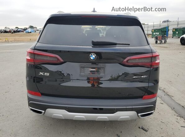5UXCR6C09L9C52154 2020 BMW X5 Black Вид ззаду