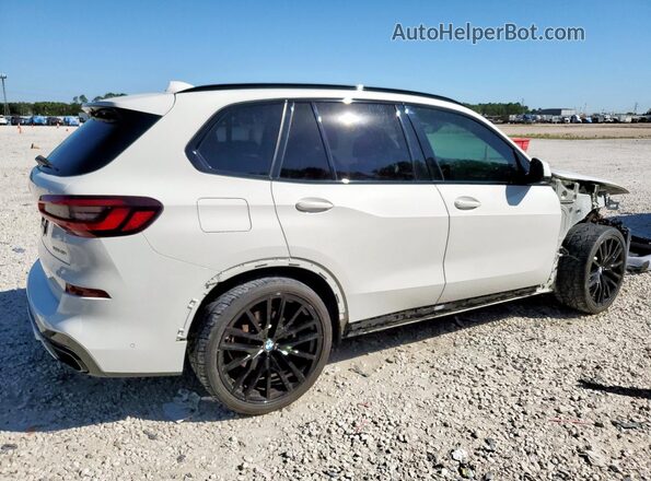 5UXCR6C09M9F11825 2021 BMW X5 White Հետևի աջ