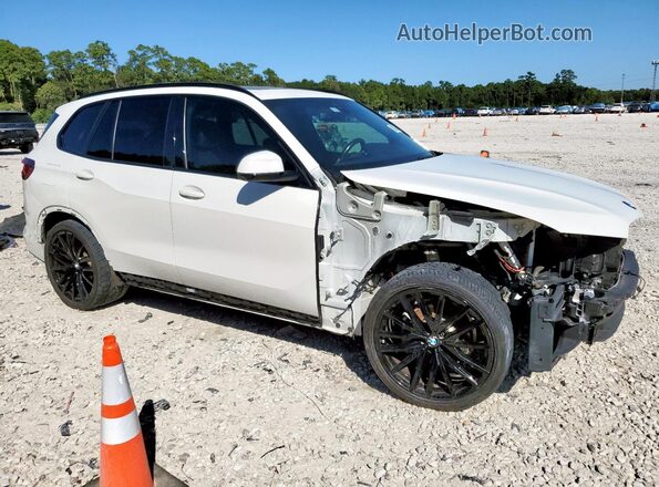 5UXCR6C09M9F11825 2021 BMW X5 White Առջևի աջ