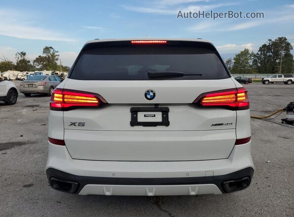 5UXCR6C09P9R10462 2023 BMW X5 White Widok z tyłu