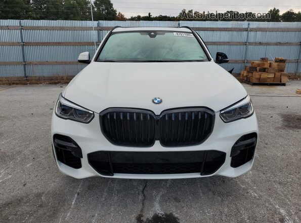 5UXCR6C09P9R10462 2023 BMW X5 White Widok z przodu