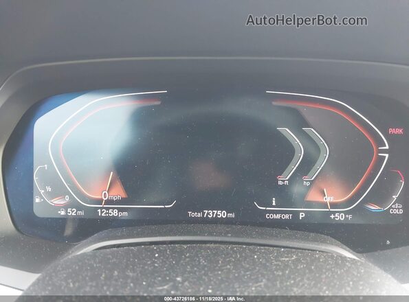 5UXCR6C0XM9F47457 2021 BMW X5 Gray Vista de los asientos traseros
