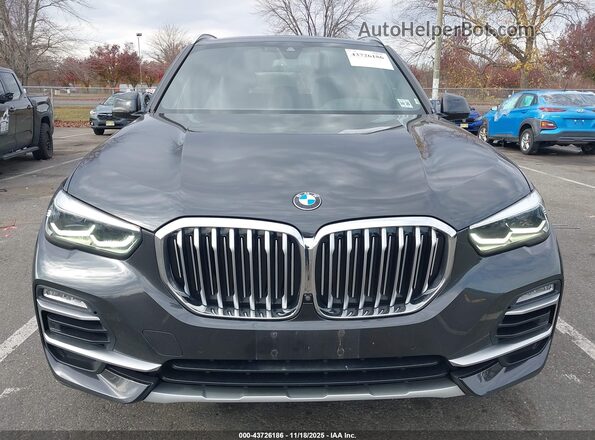 5UXCR6C0XM9F47457 2021 BMW X5 Gray Vista del cuadro de instrumentos