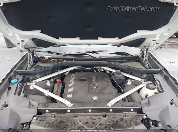 5UXCW2C00L9A00133 2020 BMW X7 White უკანა ხედი