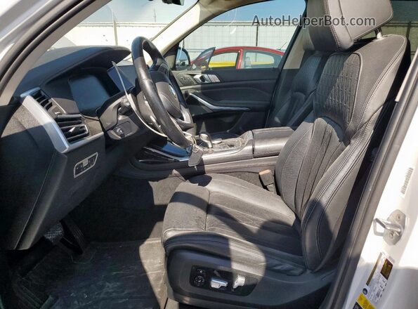 5UXCW2C00L9B86546 2020 BMW X7 White წინა პანელის ხედი