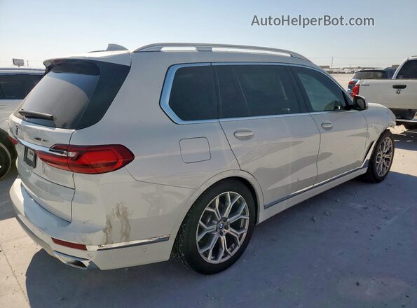 5UXCW2C00L9B86546 2020 BMW X7 White წინა მარჯვენა