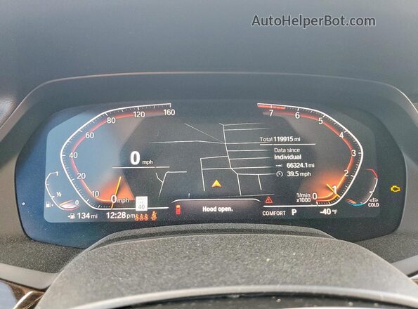 5UXCW2C00L9B86546 2020 BMW X7 White უკანა სავარძლების ხედი