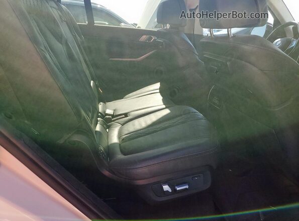 5UXCW2C00L9B86546 2020 BMW X7 White ძრავის განყოფილების ხედი