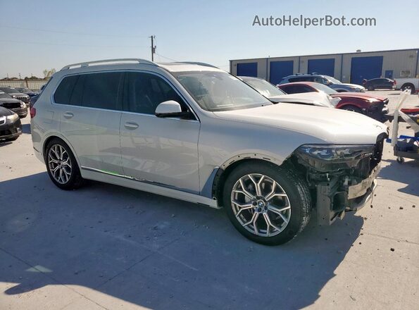 5UXCW2C00L9B86546 2020 BMW X7 White წინა ხედი