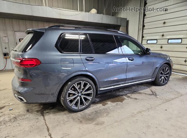 5UXCW2C00M9F02965 2021 BMW X7 Gray უკანა მარჯვენა