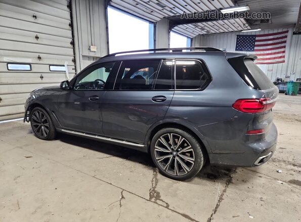 5UXCW2C00M9F02965 2021 BMW X7 Gray უკანა მარცხენა