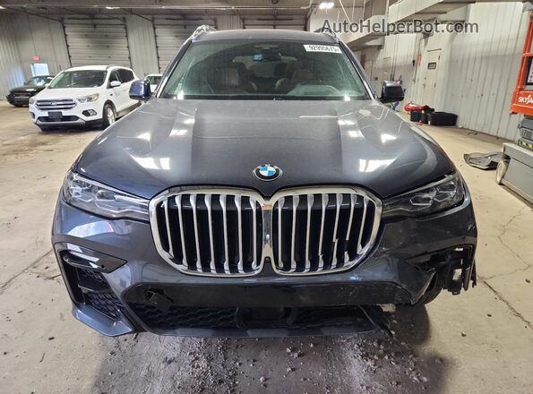 5UXCW2C00M9F02965 2021 BMW X7 Gray წინა ხედი