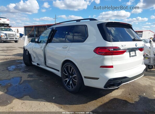 5UXCW2C02N9K60324 2022 BMW X7 White Հետևի ձախ