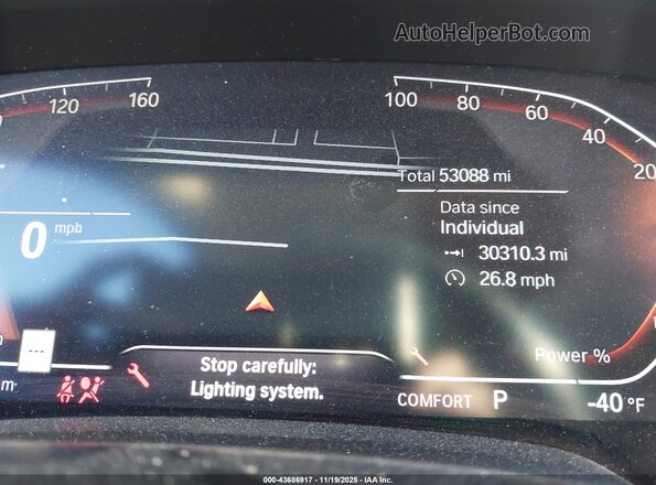 5UXCW2C02N9L06072 2022 BMW X7 White Вид задніх сидінь