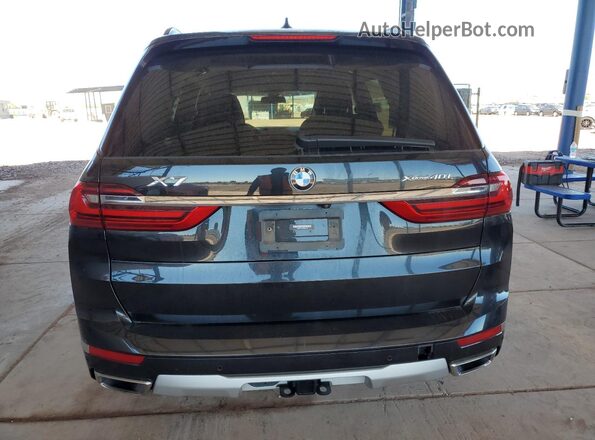 5UXCW2C03M9D98732 2021 BMW X7 Black Вид ззаду
