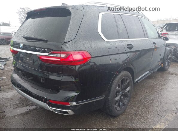 5UXCW2C03M9F75439 2021 BMW X7 Черный Задняя правая четверть