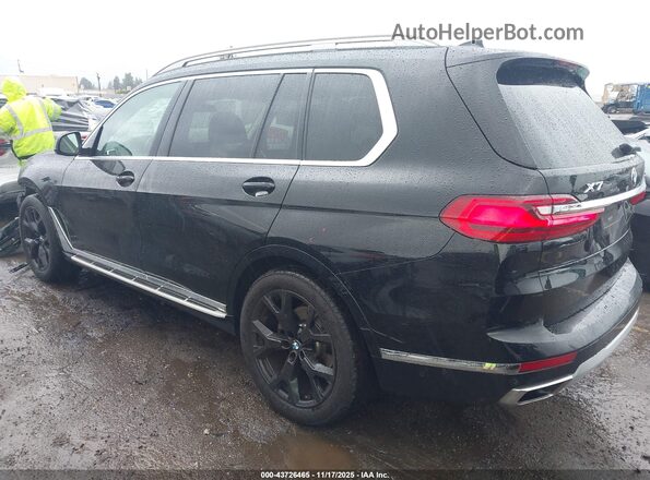 5UXCW2C03M9F75439 2021 BMW X7 Черный Задняя левая четверть