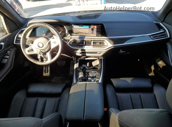 5UXCW2C03N9K66066 2022 BMW X7 Black Dashboard view