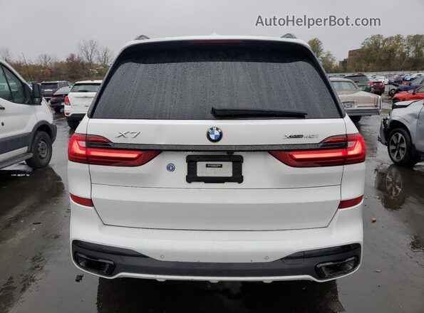 5UXCW2C04N9J14393 2022 BMW X7 White Вид ззаду