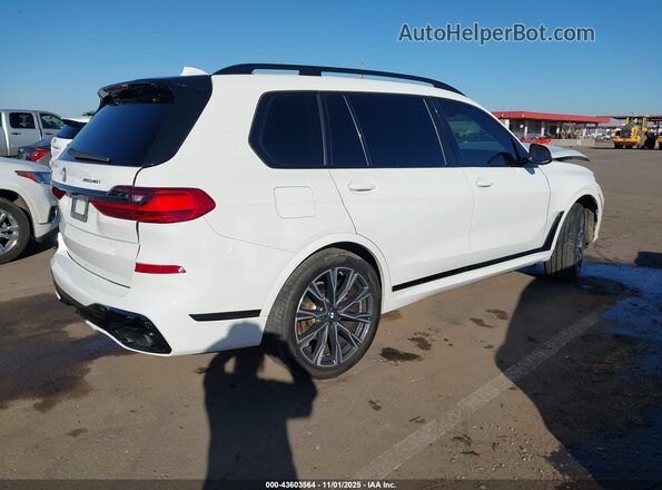 5UXCW2C04N9K17913 2022 BMW X7 Белый Задняя правая четверть