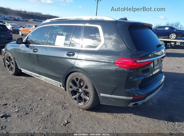 5UXCW2C04N9M81391 2022 BMW X7 Black უკანა მარცხენა