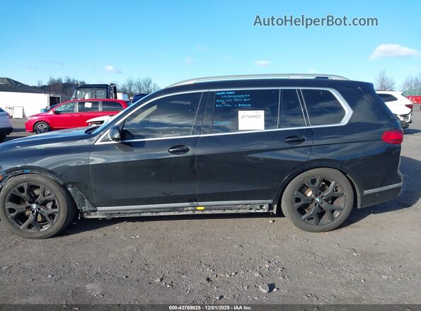 5UXCW2C04N9M81391 2022 BMW X7 Black სალონის 360-გრადუსიანი ხედი
