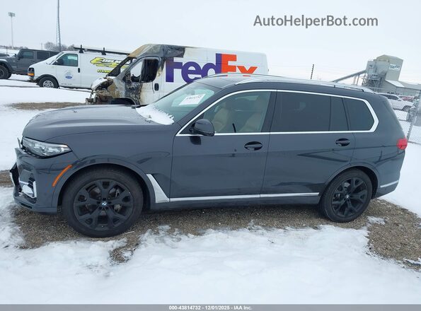 5UXCW2C05L9A00421 2020 BMW X7 Gray 